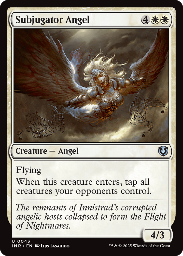 Subjugator Angel [Innistrad Remastered] | Game Master's Emporium (The New GME)