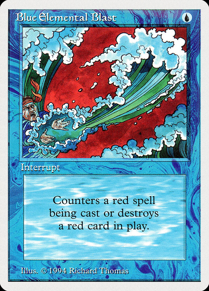 Blue Elemental Blast [Summer Magic / Edgar] | Game Master's Emporium (The New GME)