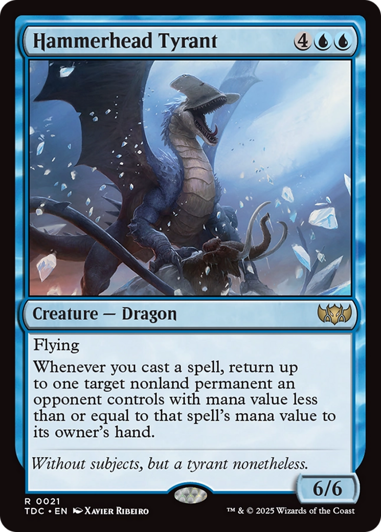 Hammerhead Tyrant [Tarkir: Dragonstorm Commander] | Game Master's Emporium (The New GME)