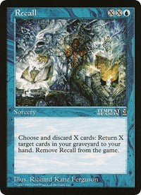 Recall (Oversized) [Oversize Cards] | Game Master's Emporium (The New GME)