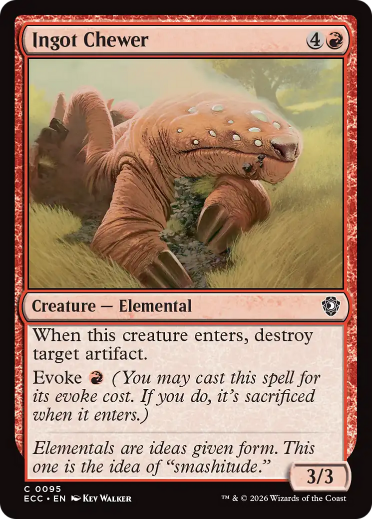 Ingot Chewer [Lorwyn Eclipsed Commander] | Game Master's Emporium (The New GME)