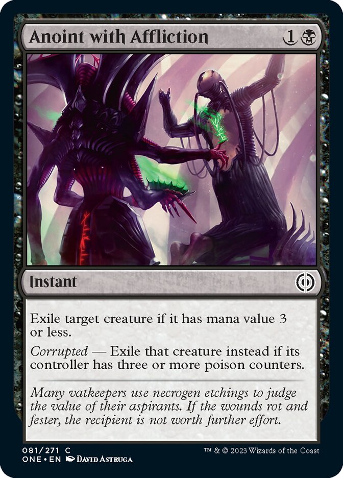 Anoint with Affliction [Phyrexia: All Will Be One] | Game Master's Emporium (The New GME)