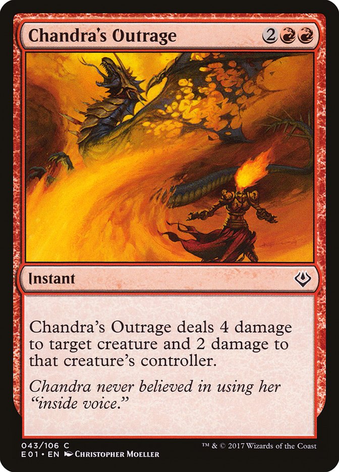Chandra's Outrage [Archenemy: Nicol Bolas] | Game Master's Emporium (The New GME)