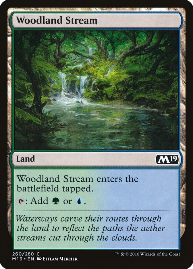 Woodland Stream [Core Set 2019] | Game Master's Emporium (The New GME)