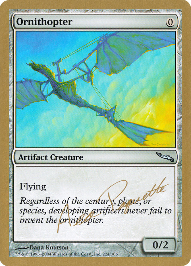 Ornithopter (Aeo Paquette) [World Championship Decks 2004] | Game Master's Emporium (The New GME)