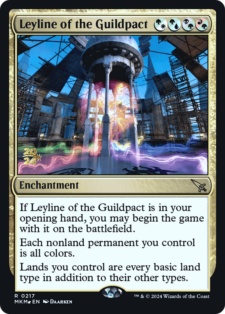 Leyline of the Guildpact [Murders at Karlov Manor Prerelease Promos] | Game Master's Emporium (The New GME)
