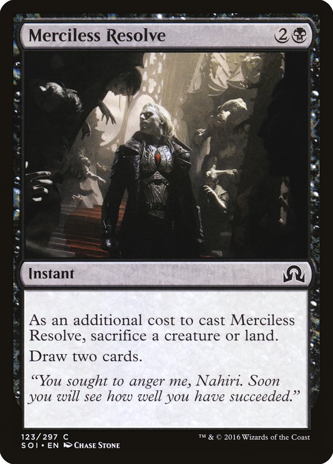 Merciless Resolve [Shadows over Innistrad] | Game Master's Emporium (The New GME)
