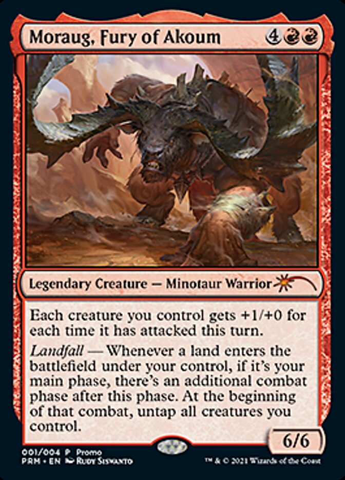 Moraug, Fury of Akoum [Year of the Ox 2021] | Game Master's Emporium (The New GME)