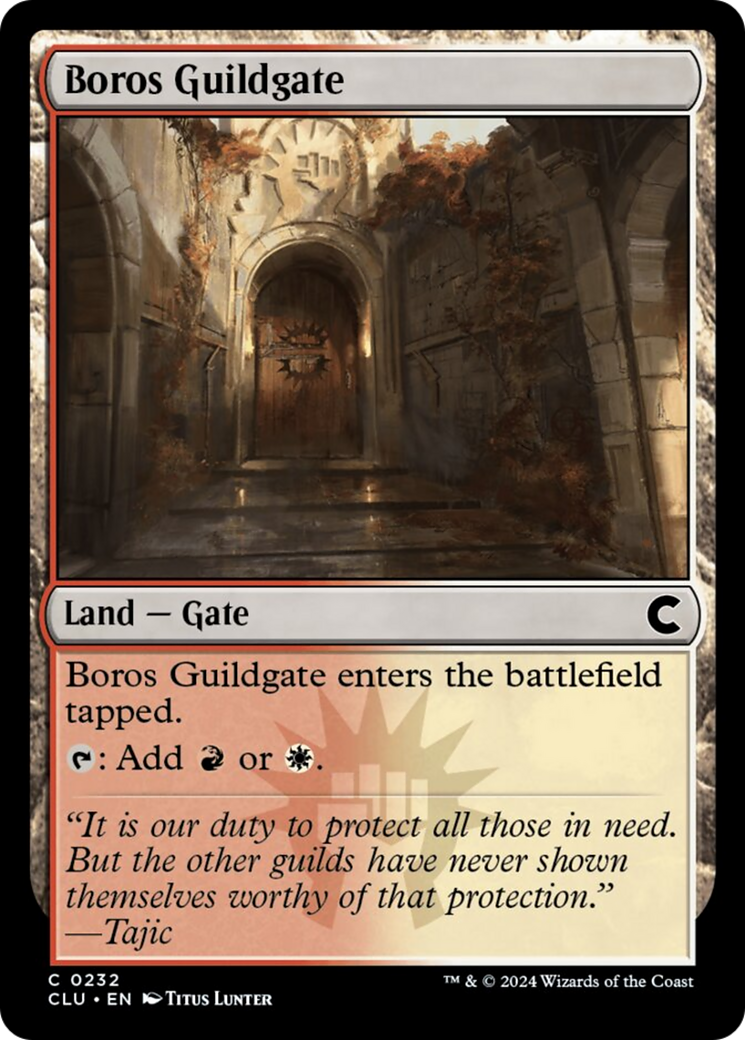 Boros Guildgate [Ravnica: Clue Edition] | Game Master's Emporium (The New GME)