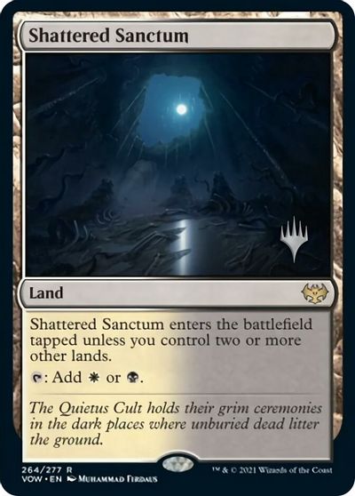 Shattered Sanctum (Promo Pack) [Innistrad: Crimson Vow Promos] | Game Master's Emporium (The New GME)