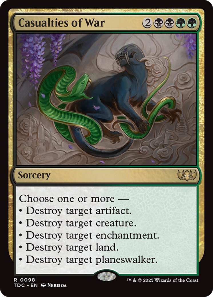 Casualties of War [Tarkir: Dragonstorm Commander] | Game Master's Emporium (The New GME)
