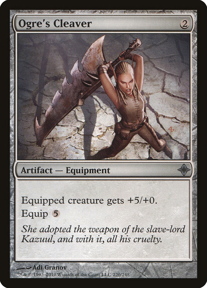 Ogre's Cleaver [Rise of the Eldrazi] | Game Master's Emporium (The New GME)