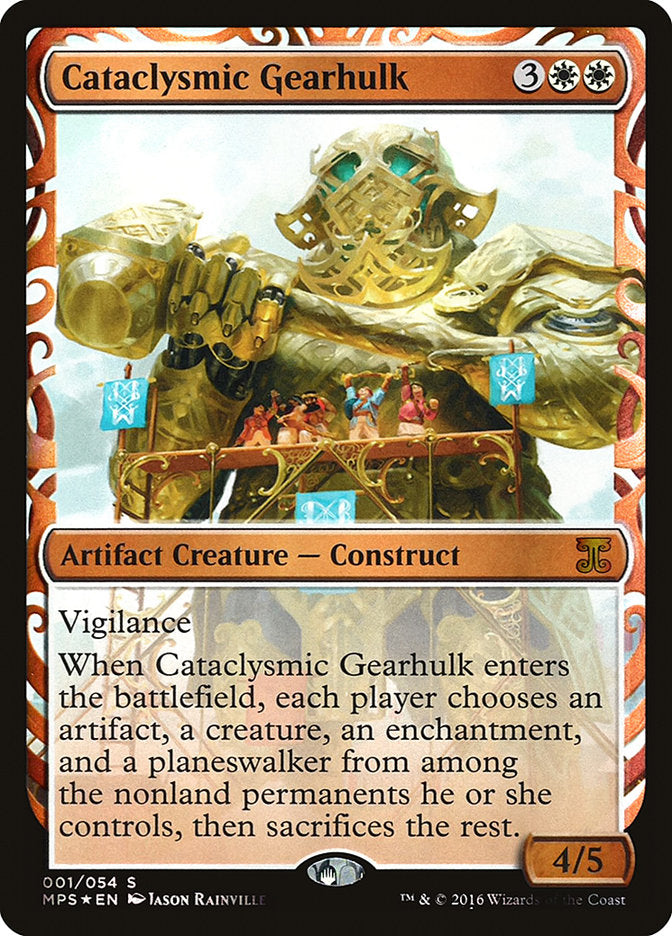 Cataclysmic Gearhulk [Kaladesh Inventions] | Game Master's Emporium (The New GME)