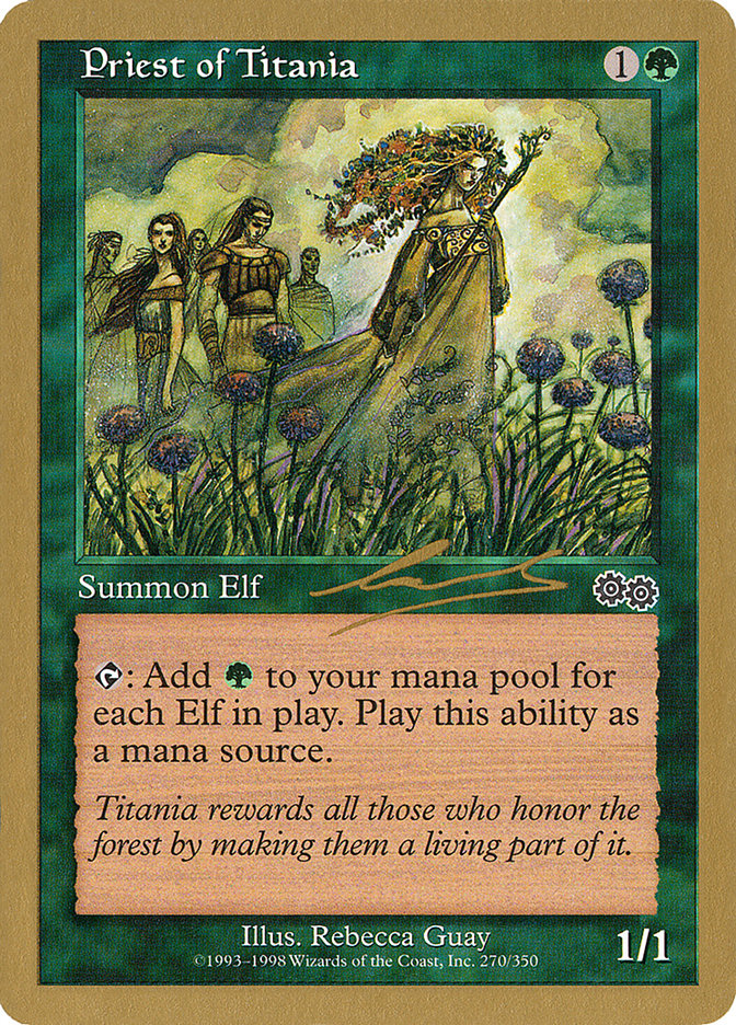 Priest of Titania (Nicolas Labarre) [World Championship Decks 2000] | Game Master's Emporium (The New GME)