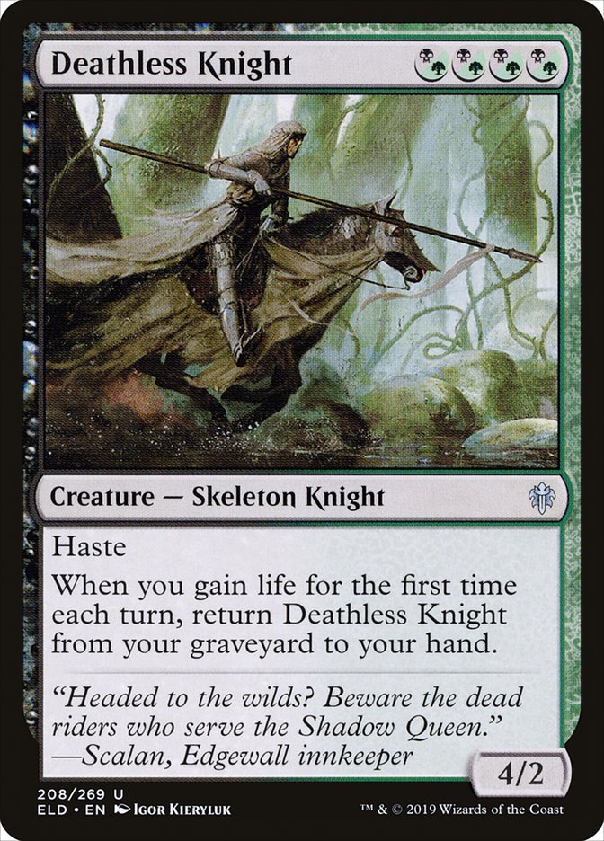 Deathless Knight [Throne of Eldraine] | Game Master's Emporium (The New GME)