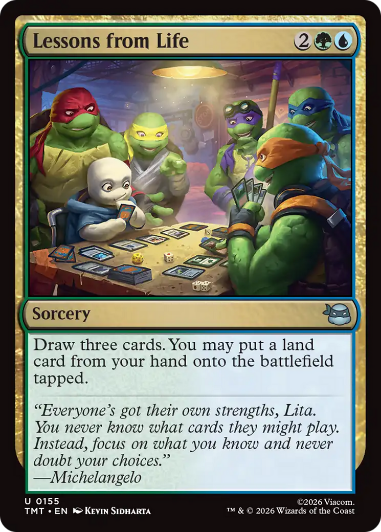 Lessons from Life [Teenage Mutant Ninja Turtles] | Game Master's Emporium (The New GME)