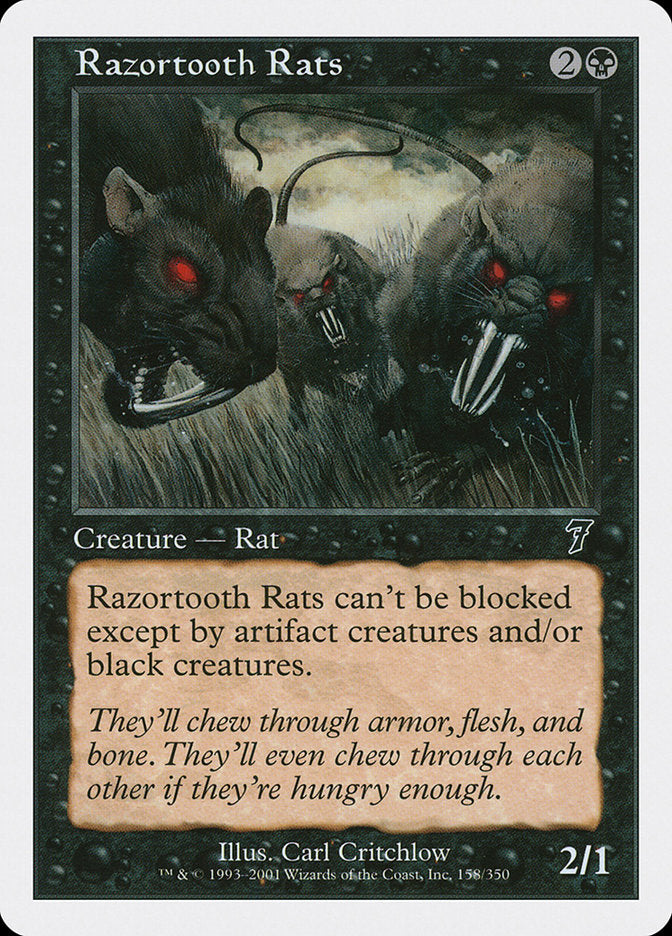 Razortooth Rats [Seventh Edition] | Game Master's Emporium (The New GME)