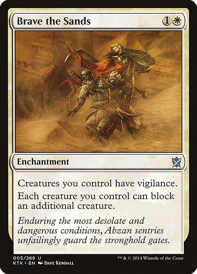 Brave the Sands [Khans of Tarkir] | Game Master's Emporium (The New GME)