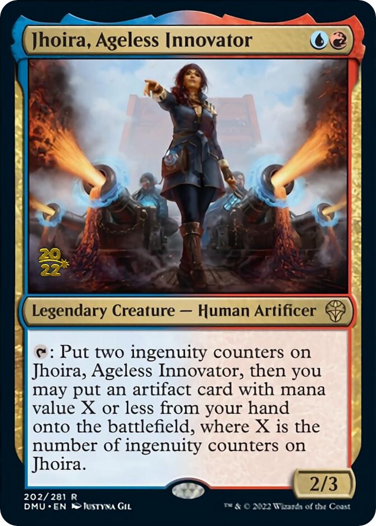 Jhoira, Ageless Innovator [Dominaria United Prerelease Promos] | Game Master's Emporium (The New GME)