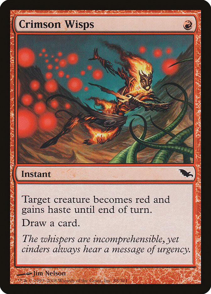 Crimson Wisps [Shadowmoor] | Game Master's Emporium (The New GME)