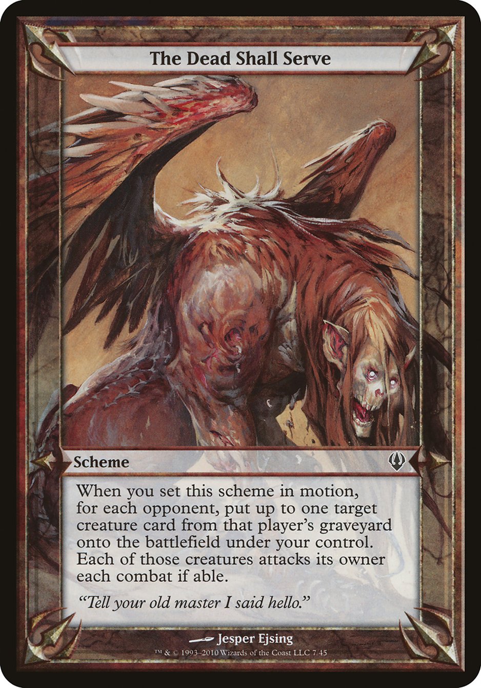 The Dead Shall Serve (Schemes) [Archenemy Schemes] | Game Master's Emporium (The New GME)