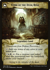 Profane Procession // Tomb of the Dusk Rose [Rivals of Ixalan Prerelease Promos] | Game Master's Emporium (The New GME)