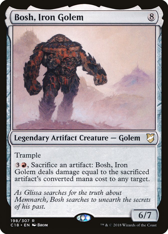 Bosh, Iron Golem [Commander 2018] | Game Master's Emporium (The New GME)