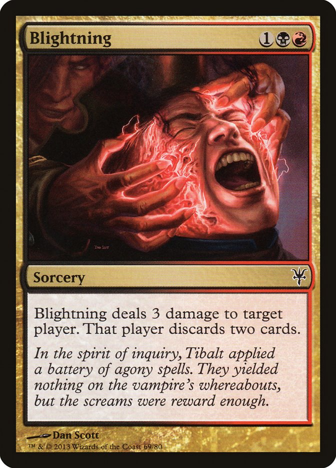 Blightning [Duel Decks: Sorin vs. Tibalt] | Game Master's Emporium (The New GME)