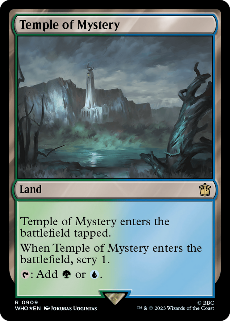 Temple of Mystery (Surge Foil) [Doctor Who] | Game Master's Emporium (The New GME)