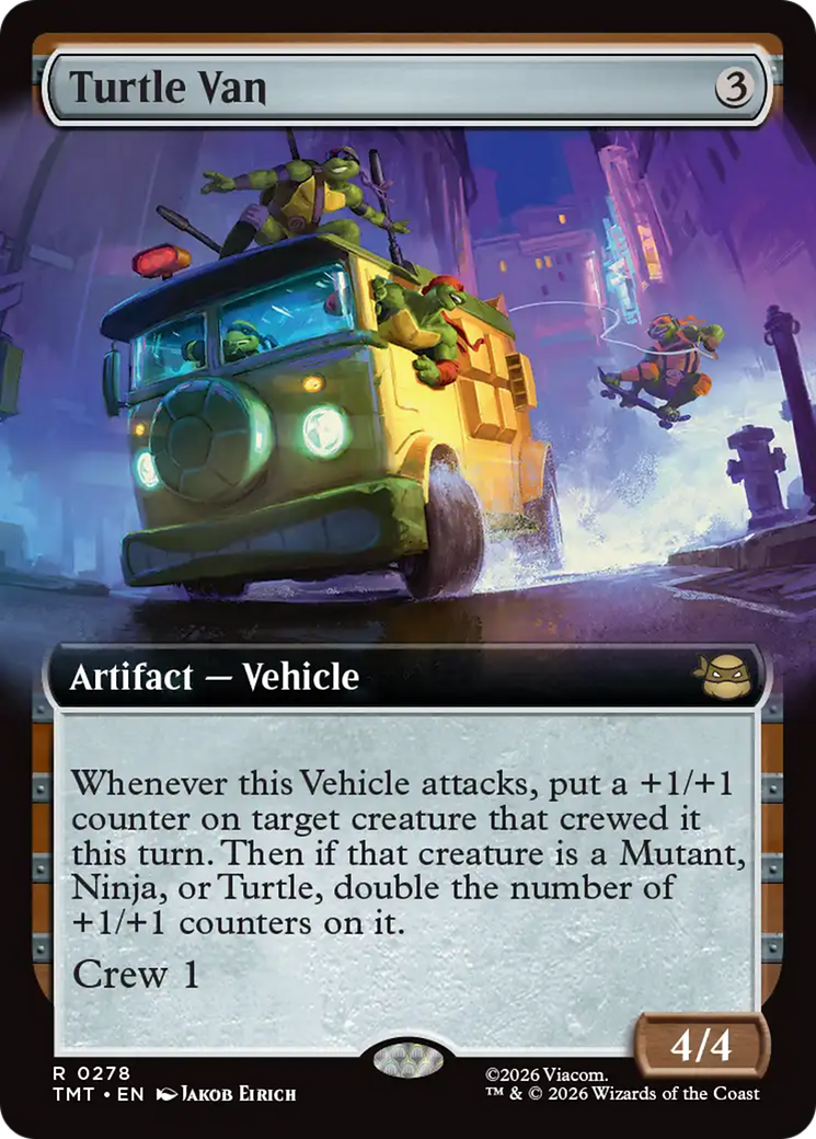Turtle Van (Extended Art) [Teenage Mutant Ninja Turtles] | Game Master's Emporium (The New GME)