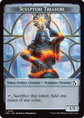 Sculpture Treasure // Beast Double-Sided Token [Reality Fracture Tokens] | Game Master's Emporium (The New GME)