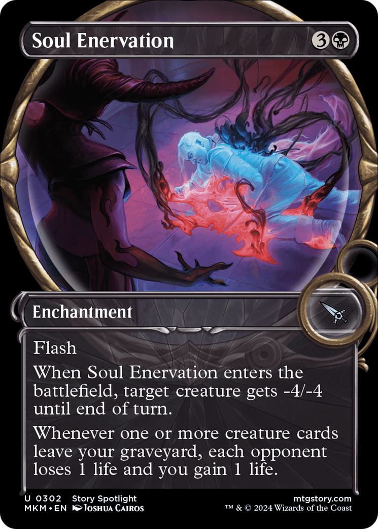 Soul Enervation (Showcase) [Murders at Karlov Manor] | Game Master's Emporium (The New GME)