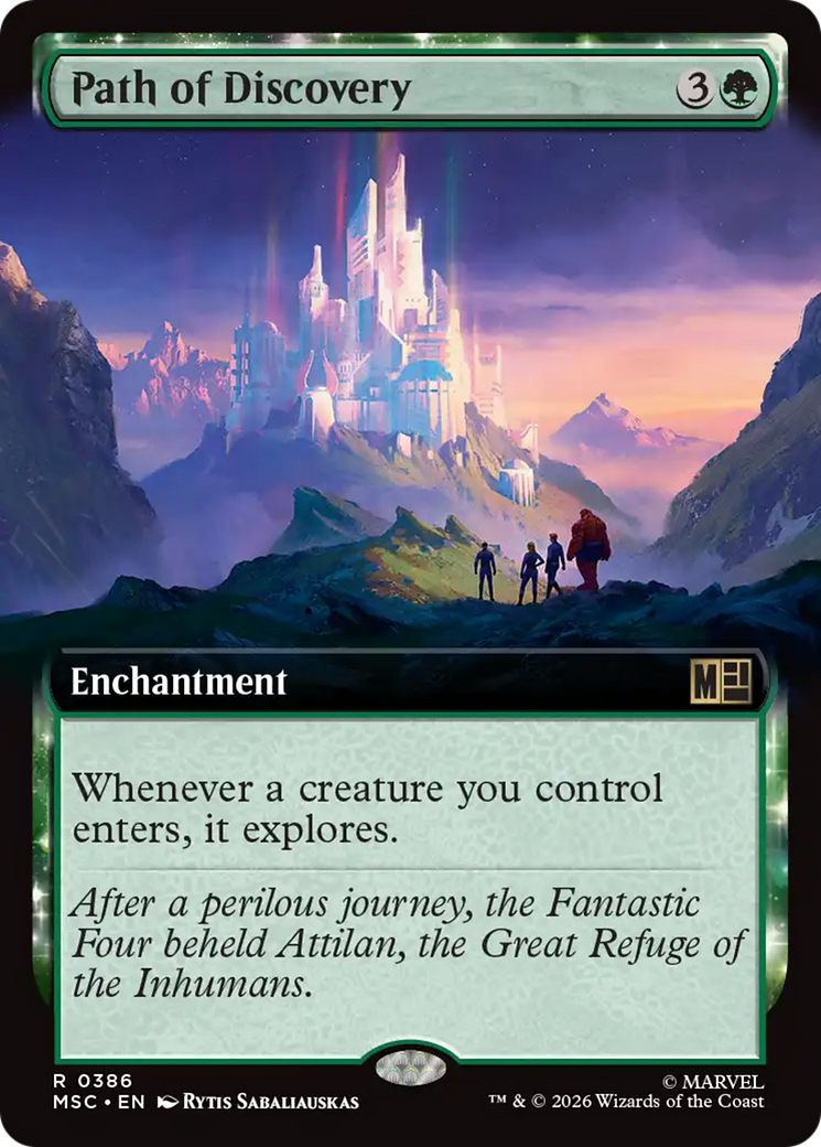 Path of Discovery (Extended Art) [Marvel Super Heroes Commander] | Game Master's Emporium (The New GME)