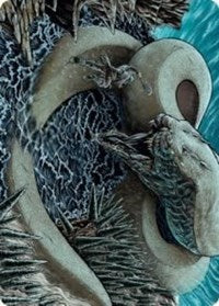 Koma, Cosmos Serpent 2 Art Card [Kaldheim Art Series] | Game Master's Emporium (The New GME)