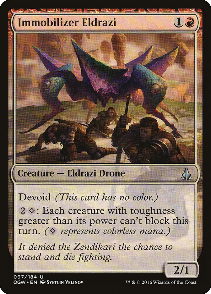 Immobilizer Eldrazi [Oath of the Gatewatch] | Game Master's Emporium (The New GME)