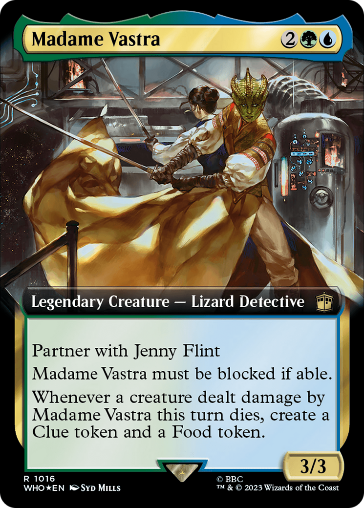 Madame Vastra (Extended Art) (Surge Foil) [Doctor Who] | Game Master's Emporium (The New GME)