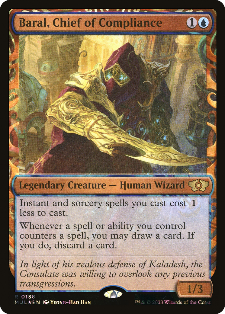 Baral, Chief of Compliance (Halo Foil) [Multiverse Legends] | Game Master's Emporium (The New GME)