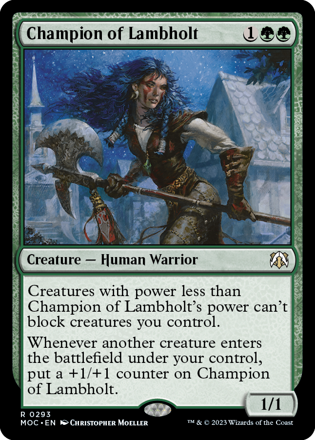 Champion of Lambholt [March of the Machine Commander] | Game Master's Emporium (The New GME)