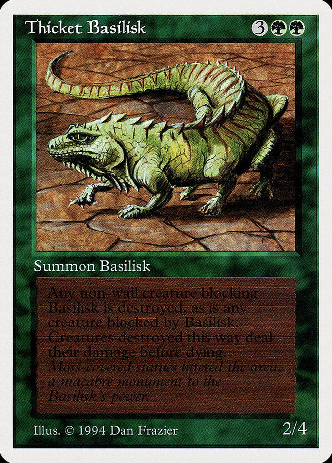Thicket Basilisk [Summer Magic / Edgar] | Game Master's Emporium (The New GME)