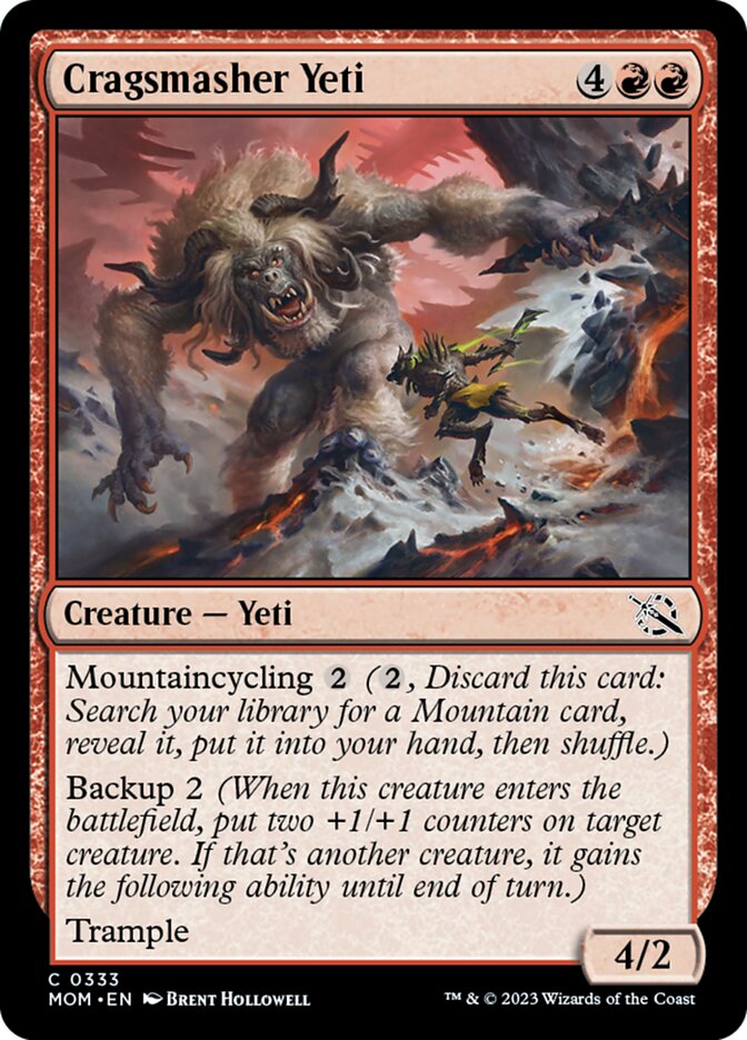 Cragsmasher Yeti [March of the Machine] | Game Master's Emporium (The New GME)