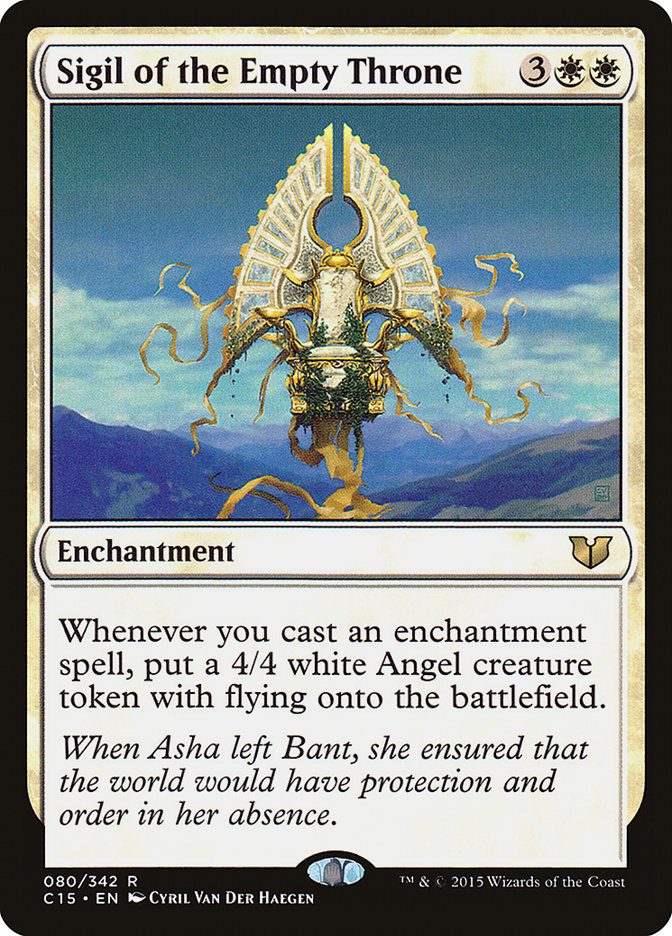 Sigil of the Empty Throne [Commander 2015] | Game Master's Emporium (The New GME)