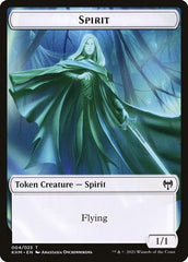 Boar // Spirit Double-Sided Token [Kaldheim Commander Tokens] | Game Master's Emporium (The New GME)