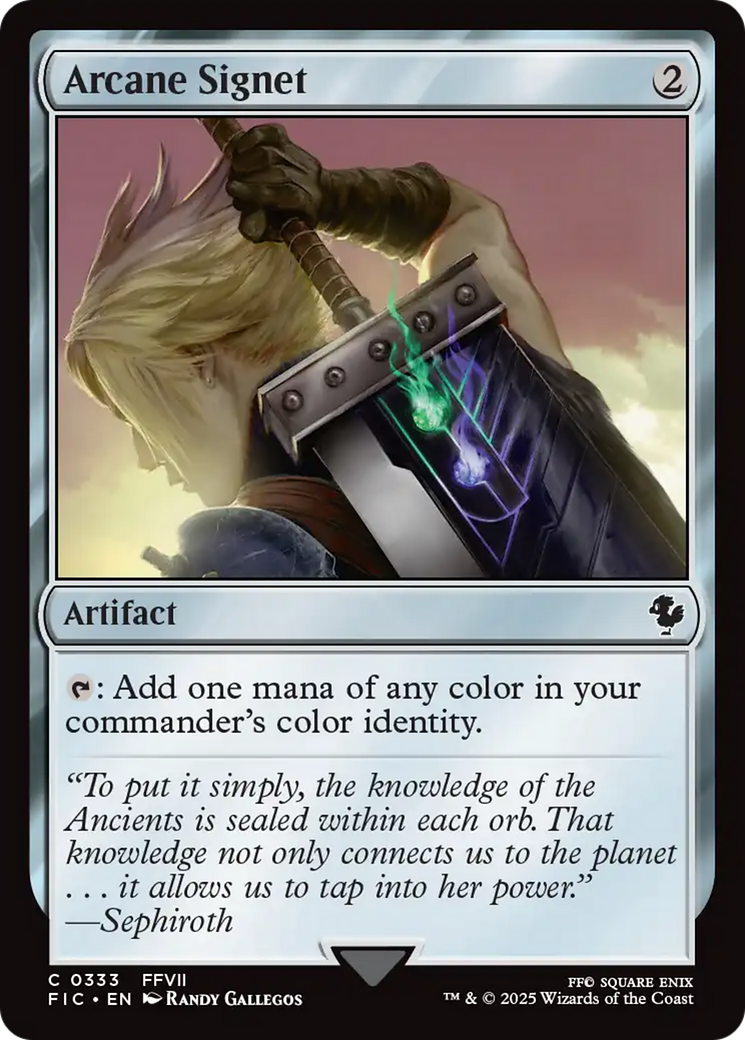 Arcane Signet (0333) [FINAL FANTASY Commander] | Game Master's Emporium (The New GME)