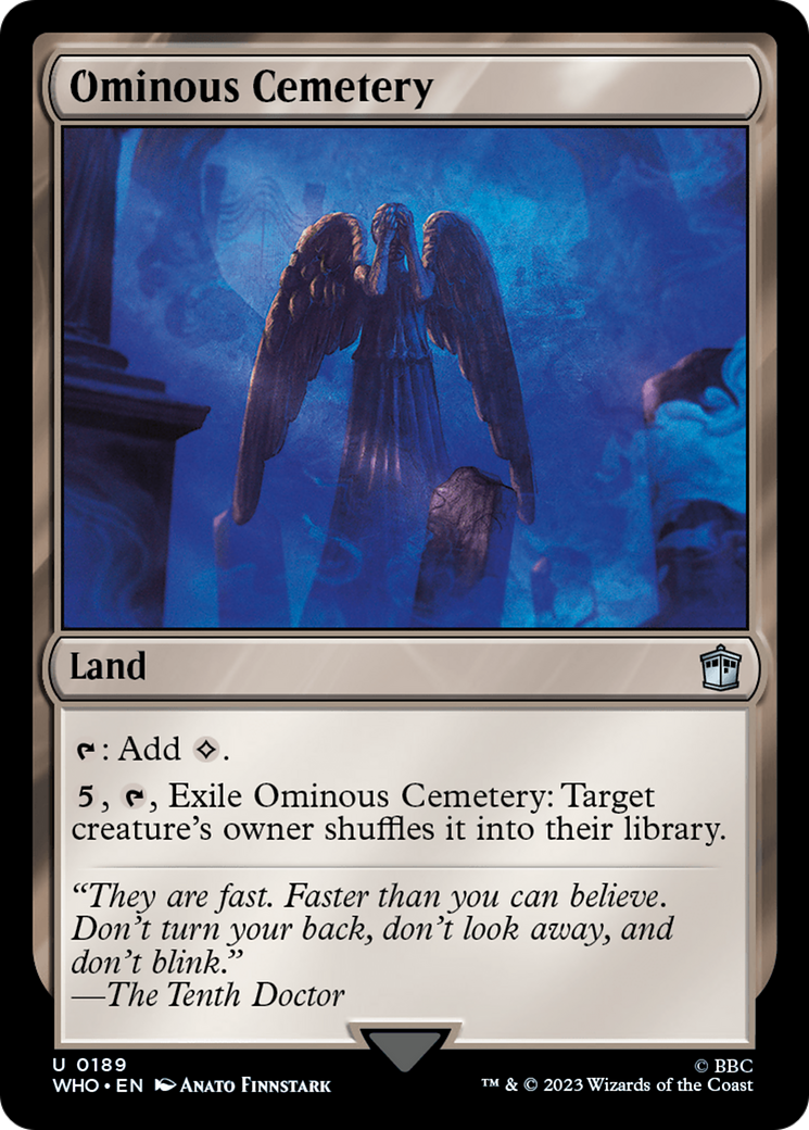 Ominous Cemetery [Doctor Who] | Game Master's Emporium (The New GME)