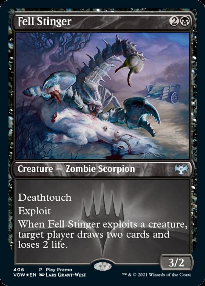 Fell Stinger (Play Promo) [Innistrad: Crimson Vow] | Game Master's Emporium (The New GME)