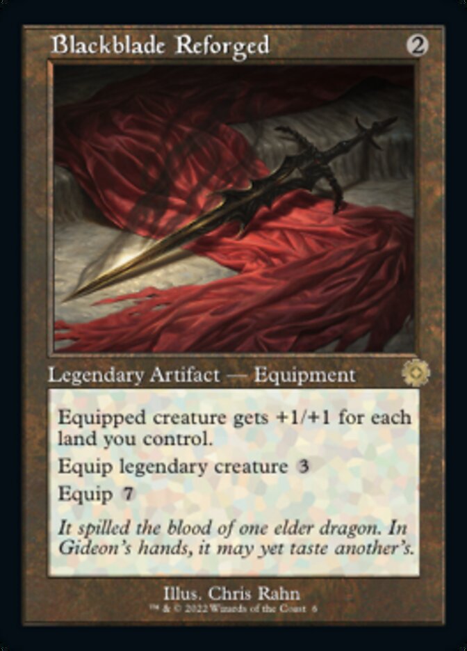 Blackblade Reforged (Retro) [The Brothers' War Retro Artifacts] | Game Master's Emporium (The New GME)