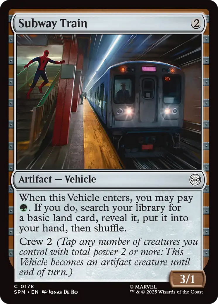 Subway Train [Marvel's Spider-Man] | Game Master's Emporium (The New GME)