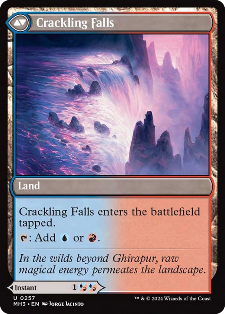 Rush of Inspiration // Crackling Falls [Modern Horizons 3] | Game Master's Emporium (The New GME)