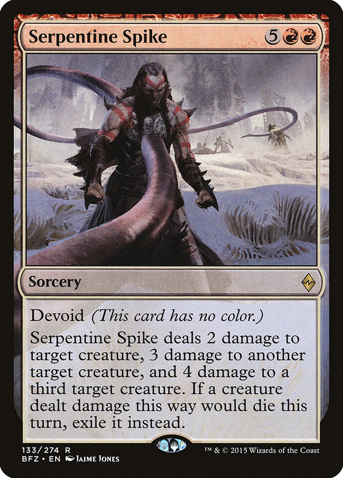 Serpentine Spike [Battle for Zendikar] | Game Master's Emporium (The New GME)