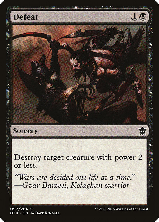 Defeat [Dragons of Tarkir] | Game Master's Emporium (The New GME)